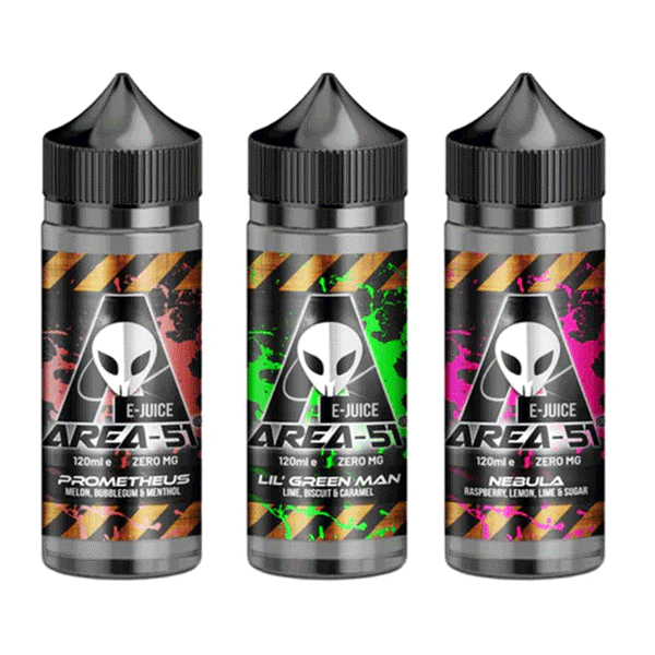 Area 51 Short Fill E- Liquid | 100ml