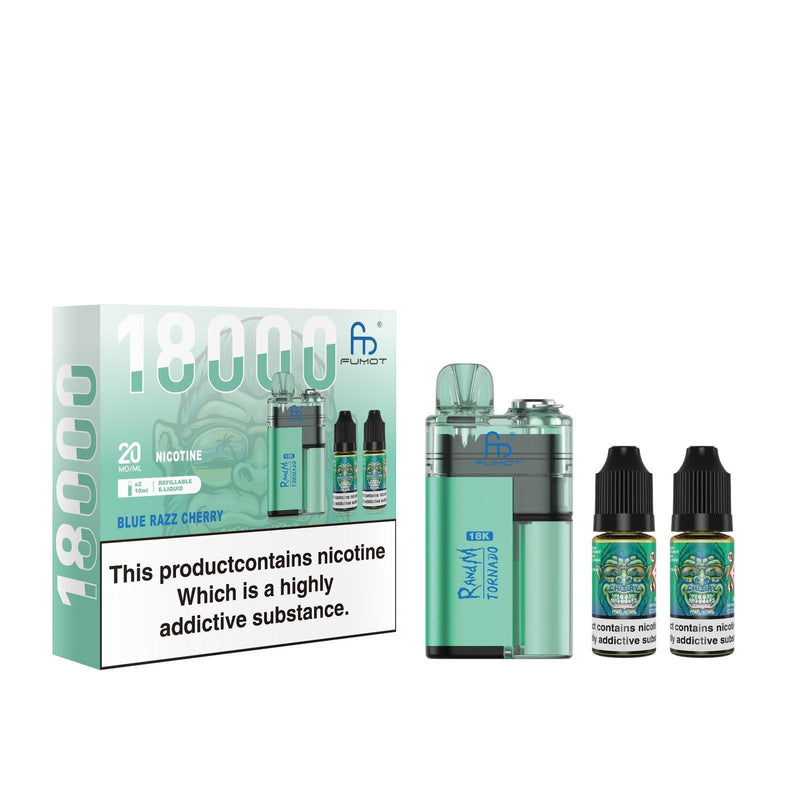 Fumot RandM Tornado 18000 Disposable Vape - Box of 10