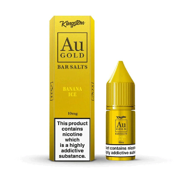 Kingston AU Gold Nic Salts 10ml E-Liquids | Pack Of 10