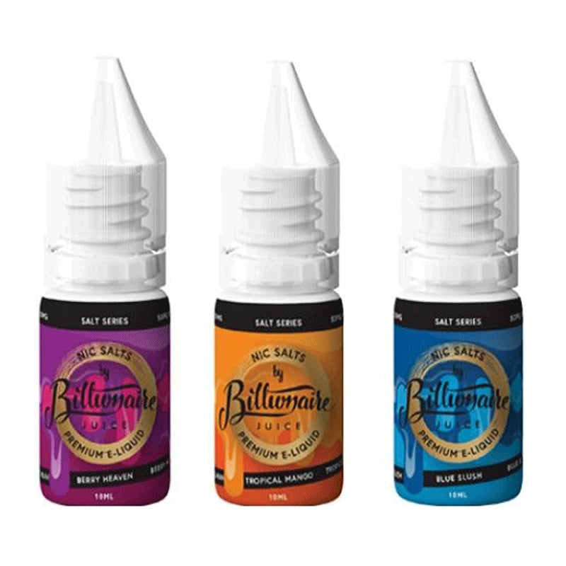 Billionaire Juice Nic Salt 10ml E-Liquids | Pack Of 10