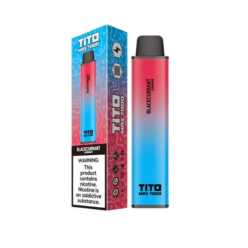 Tito Max 7000 Disposable Vape Device - Box of 10