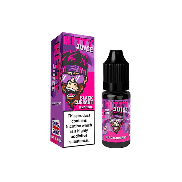 Vapes Bars Nitty Juice Nic Salt 10ml E liquid | Pack of 10