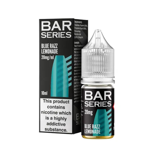 Bar Series Nic Salts 10ml E liquid | Pack of 10