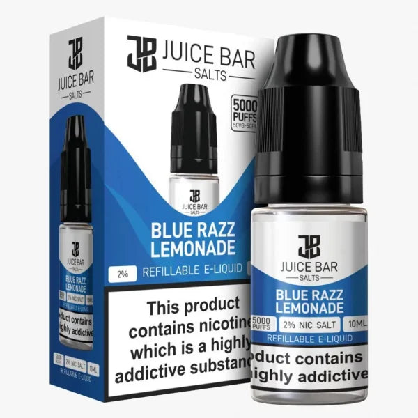 Juice Bar Nic Salts 10ml E liquid | Pack of 10