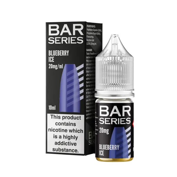 Bar Series Nic Salts 10ml E liquid | Pack of 10