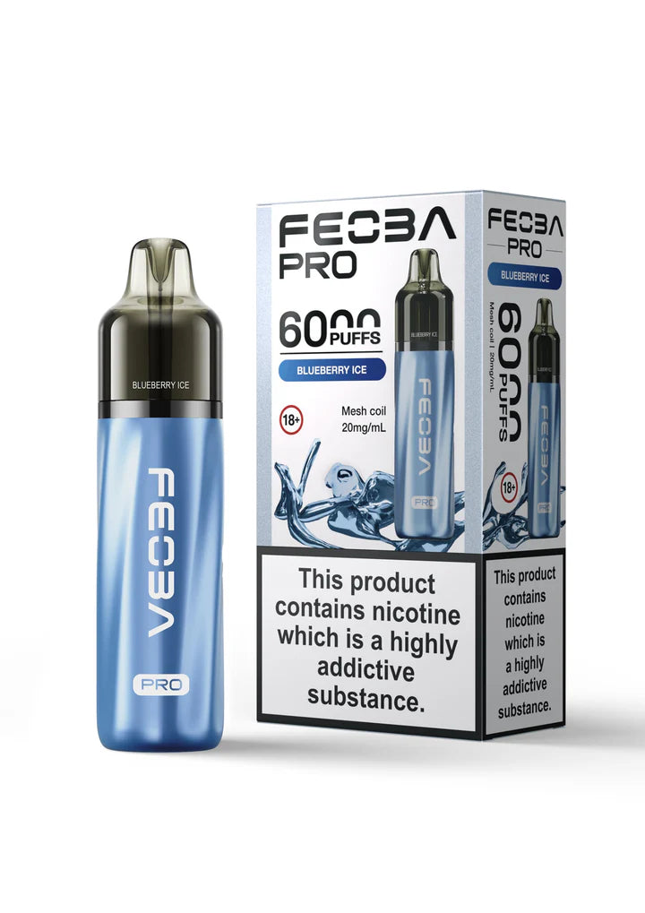 Feoba Pro 6000 Disposable Vape Pod Device - Box of 5