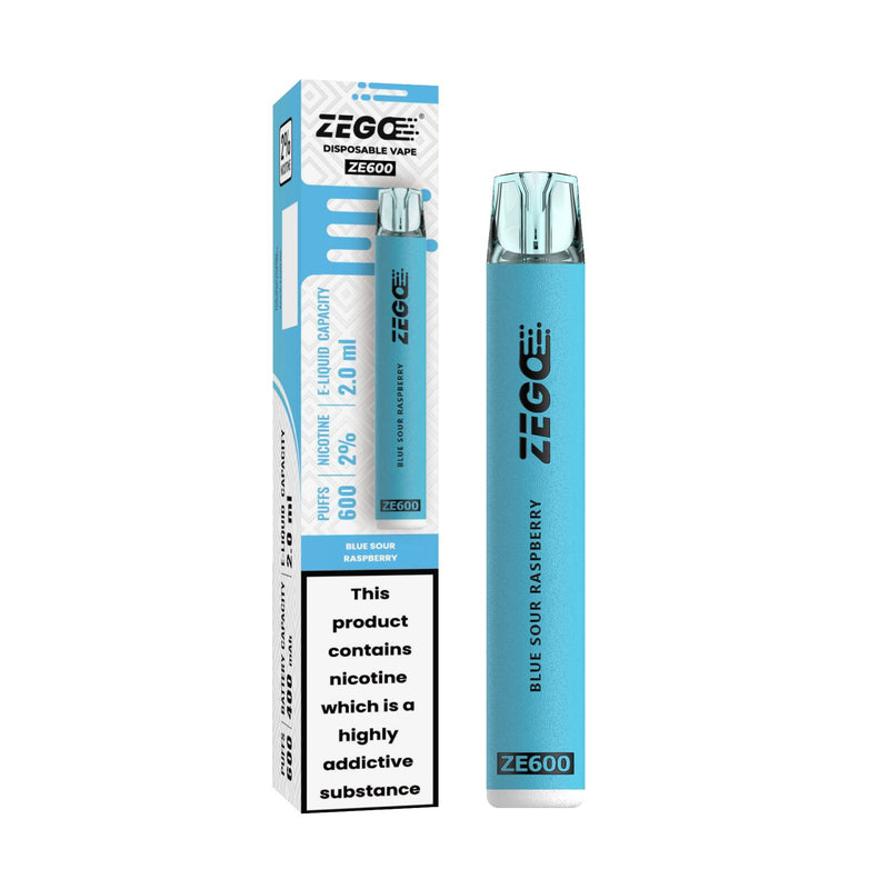 Zego ZE 600 Disposable Pod Vape Device – Box Of 10