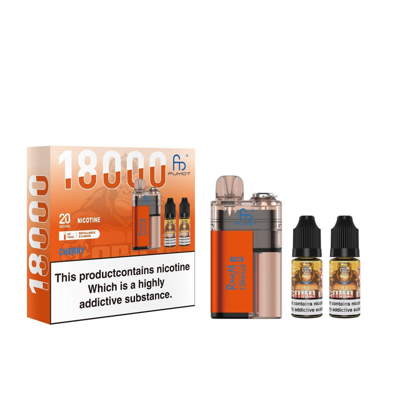 Fumot RandM Tornado 18000 Disposable Vape - Box of 10