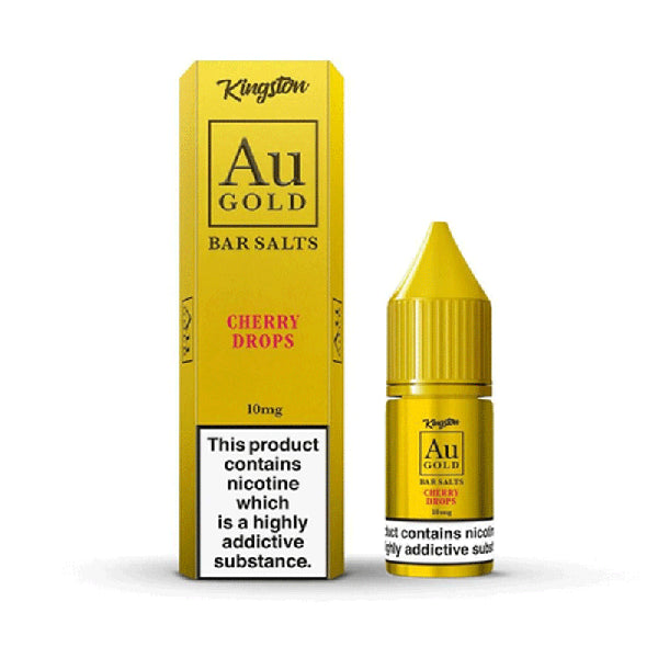 Kingston AU Gold Nic Salts 10ml E-Liquids | Pack Of 10