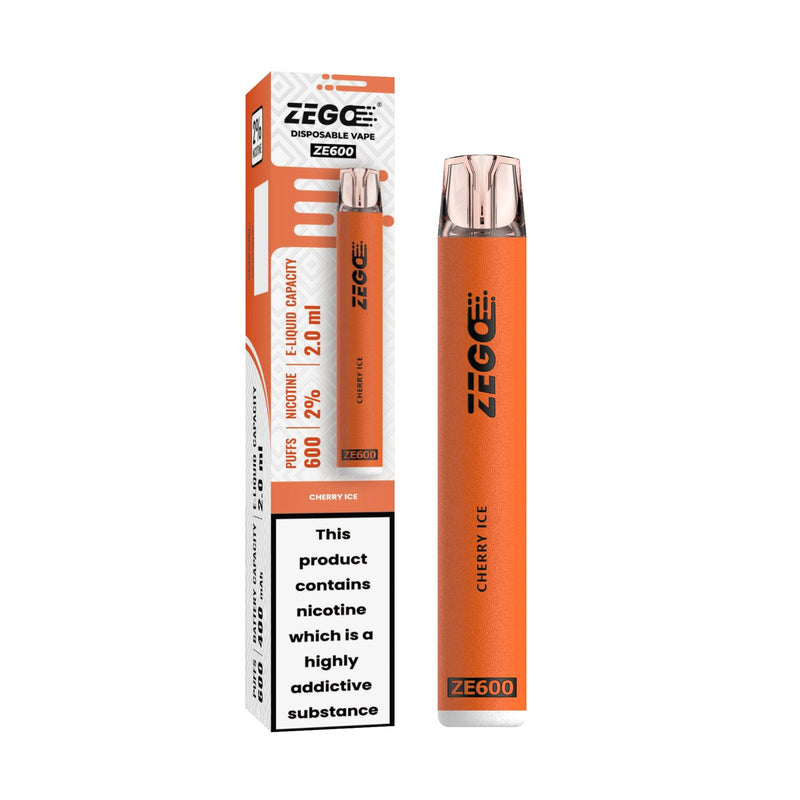 Zego ZE 600 Disposable Pod Vape Device – Box Of 10