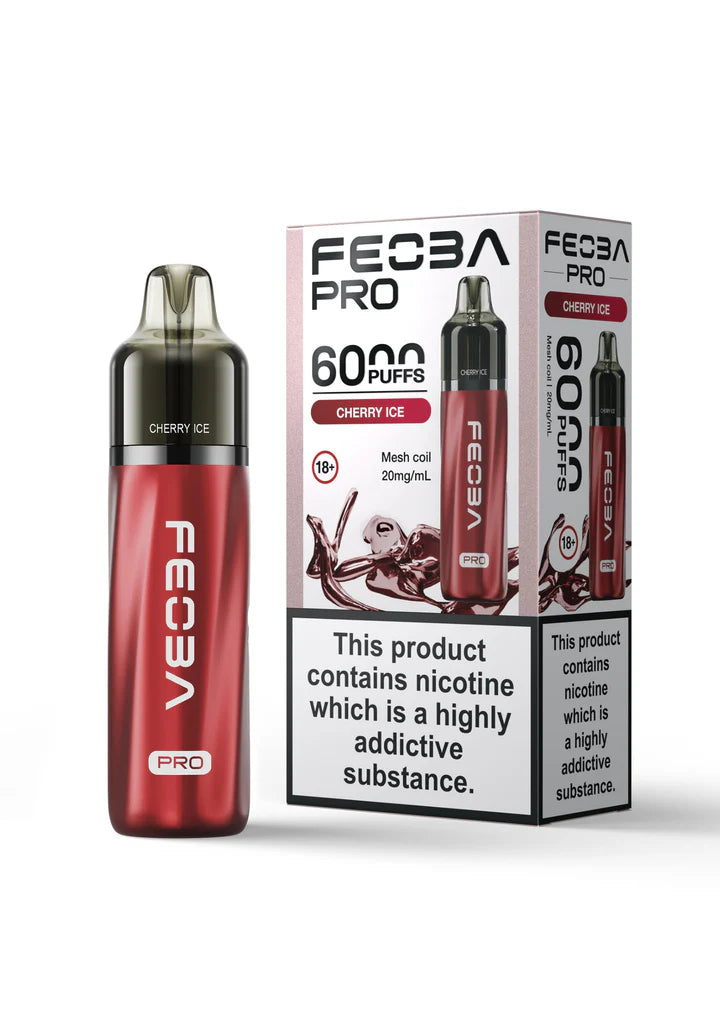 Feoba Pro 6000 Disposable Vape Pod Device - Box of 5