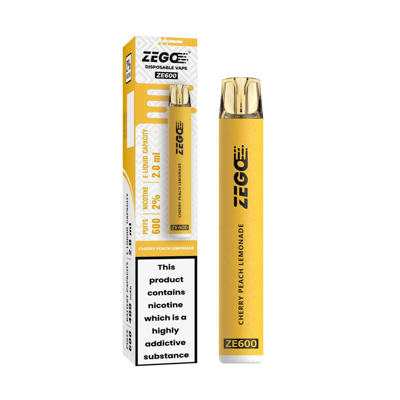 Zego ZE 600 Disposable Pod Vape Device – Box Of 10