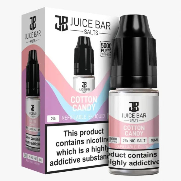 Juice Bar Nic Salts 10ml E liquid | Pack of 10