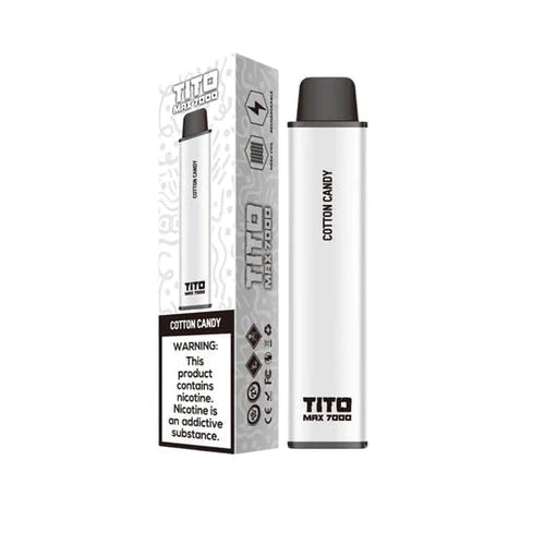 Tito Max 7000 Disposable Vape Device - Box of 10