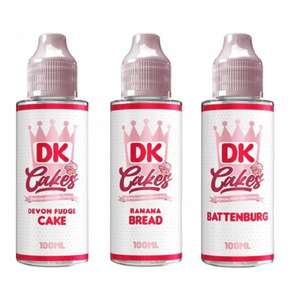 Donut King Cakes Shortfill E-Liquid | 100ml