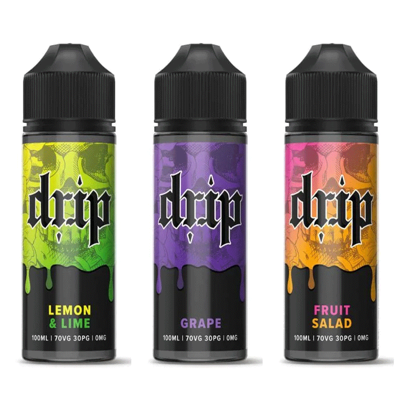 Drip Range Shortfill E-Liquid | 100ml