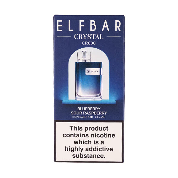 Elf Bar Crystal CR600 Disposable Vape Device - Box Of 10