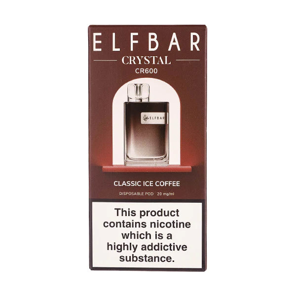 Elf Bar Crystal CR600 Disposable Vape Device - Box Of 10