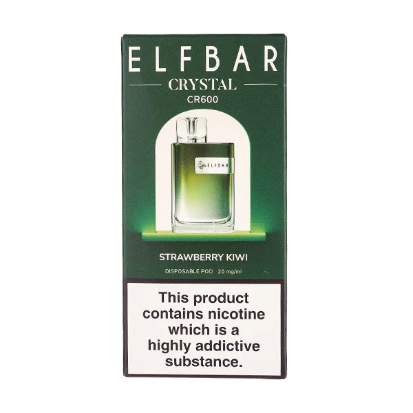 Elf Bar Crystal CR600 Disposable Vape Device - Box Of 10