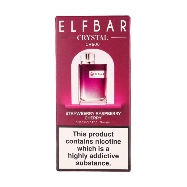 Elf Bar Crystal CR600 Disposable Vape Device - Box Of 10