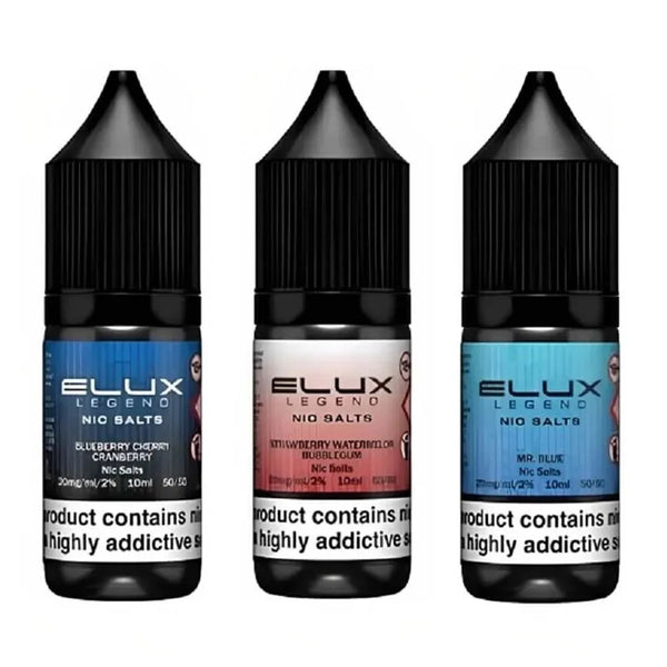 Elux Legend Nic Salts 10ml E-Liquids | Pack Of 10