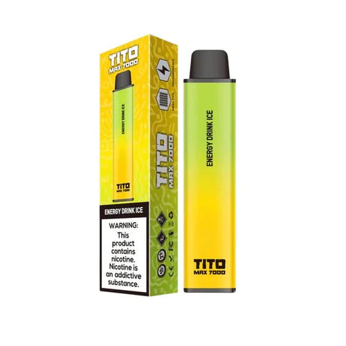 Tito Max 7000 Disposable Vape Device - Box of 10