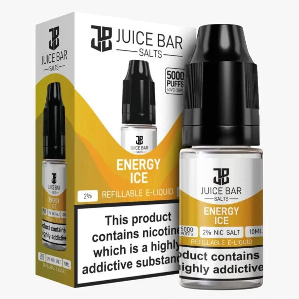 Juice Bar Nic Salts 10ml E liquid | Pack of 10