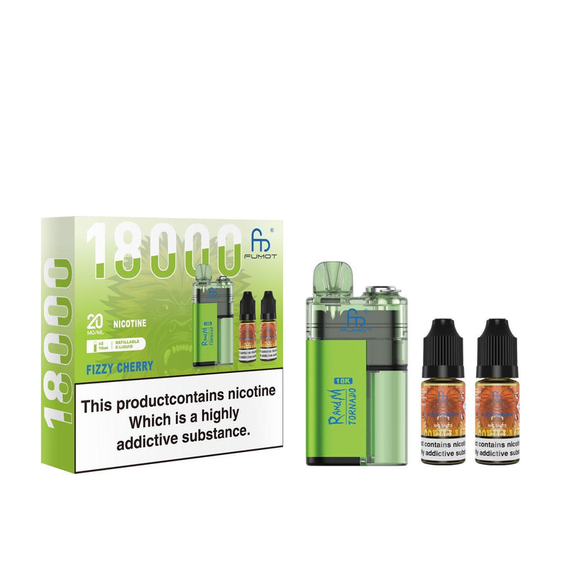 Fumot RandM Tornado 18000 Disposable Vape - Box of 10