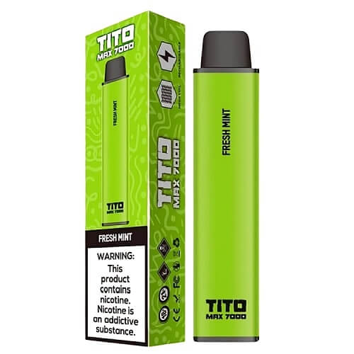 Tito Max 7000 Disposable Vape Device - Box of 10