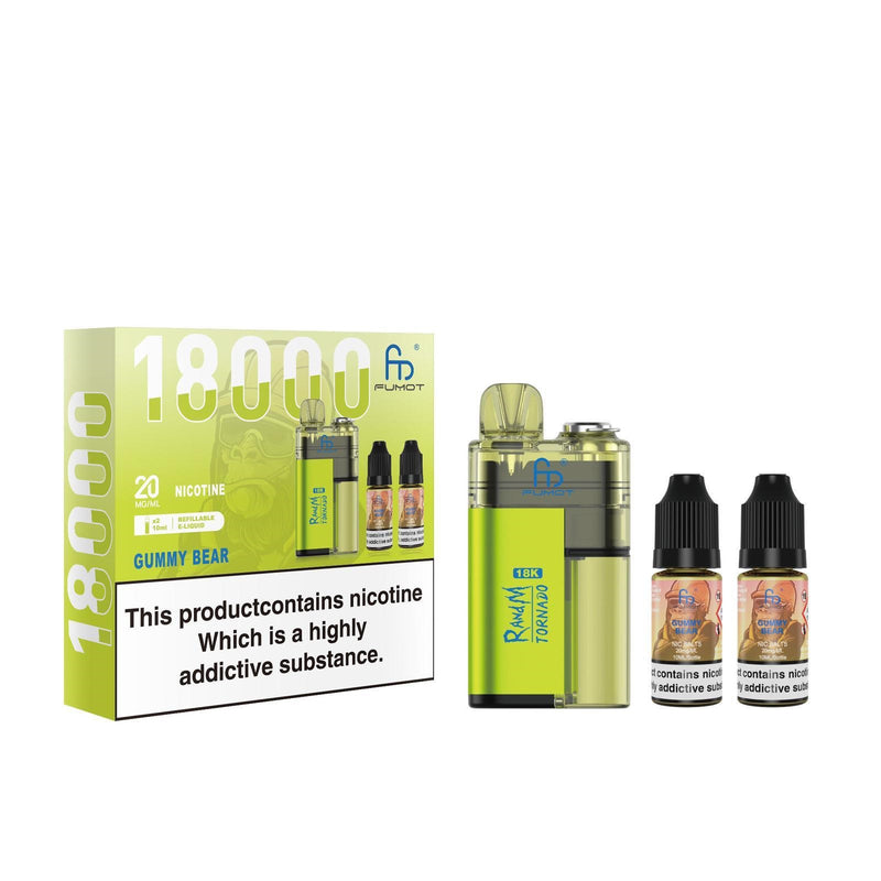 Fumot RandM Tornado 18000 Disposable Vape - Box of 10