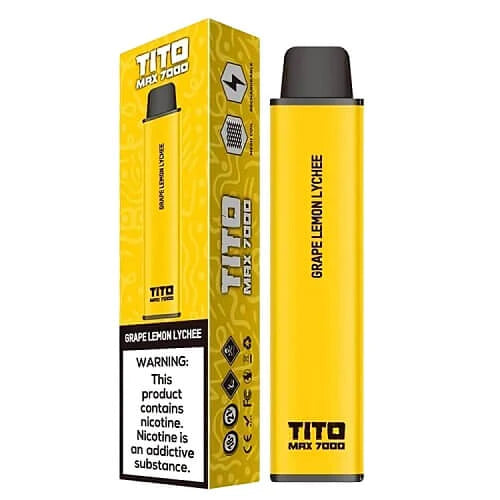 Tito Max 7000 Disposable Vape Device - Box of 10