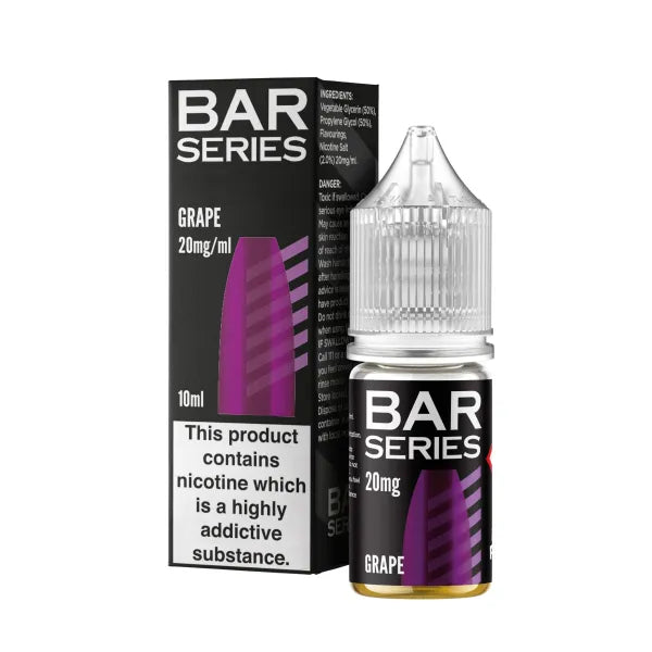 Bar Series Nic Salts 10ml E liquid | Pack of 10