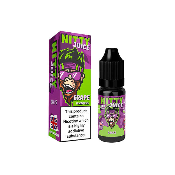 Vapes Bars Nitty Juice Nic Salt 10ml E liquid | Pack of 10