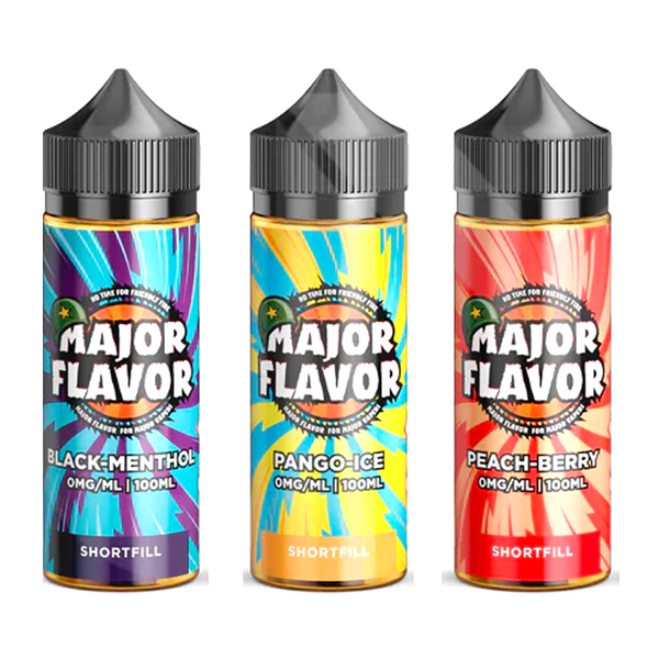 Major Flavor Shortfill E-Liquid | 100ml