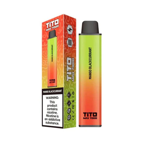 Tito Max 7000 Disposable Vape Device - Box of 10