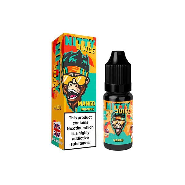 Vapes Bars Nitty Juice Nic Salt 10ml E liquid | Pack of 10