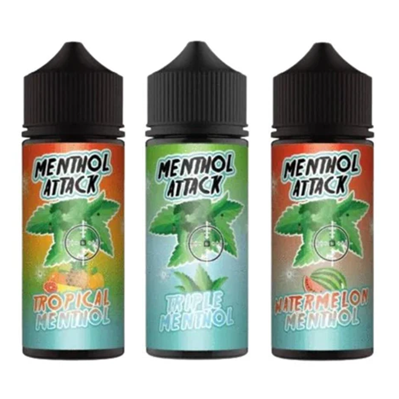 Menthol Attack Short Fill E-Liquid | 100ml