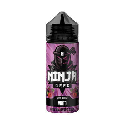 Ninja Geek Range E Liquid Short Fill 100ml