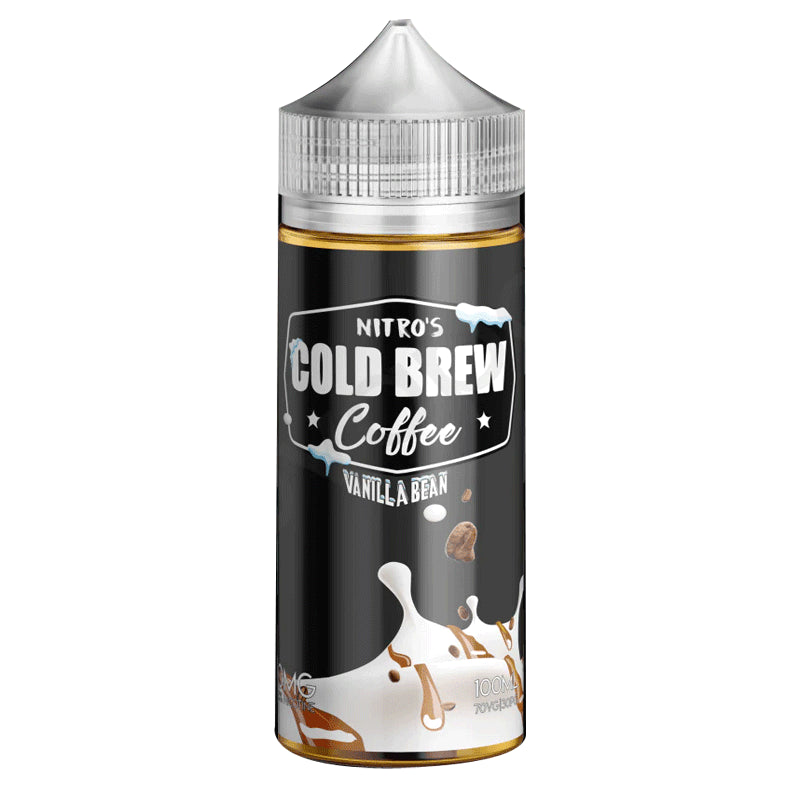 Brew Vanilla Bean Nitro’s Cold Brew Shakes Short fill E Liquid 100ml