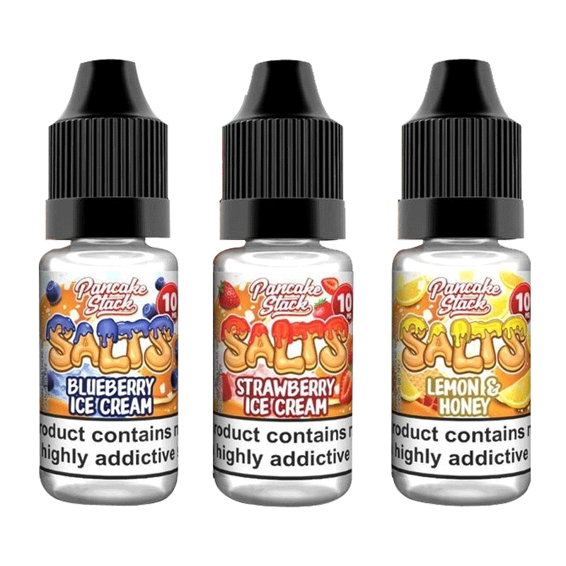 Pancake Stack Nic Salt 10ml E liquid | Pack of 10