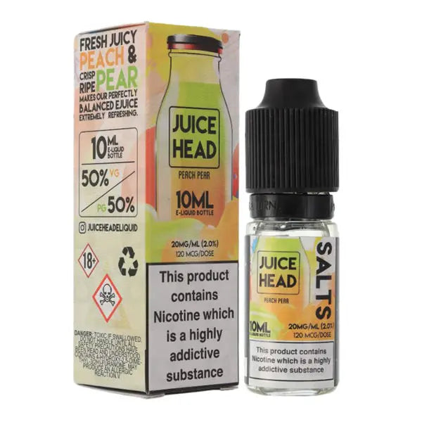 Juice Head Nic Salts 10ml E-Liquid | Pack of 10