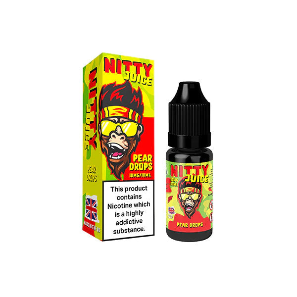 Vapes Bars Nitty Juice Nic Salt 10ml E liquid | Pack of 10