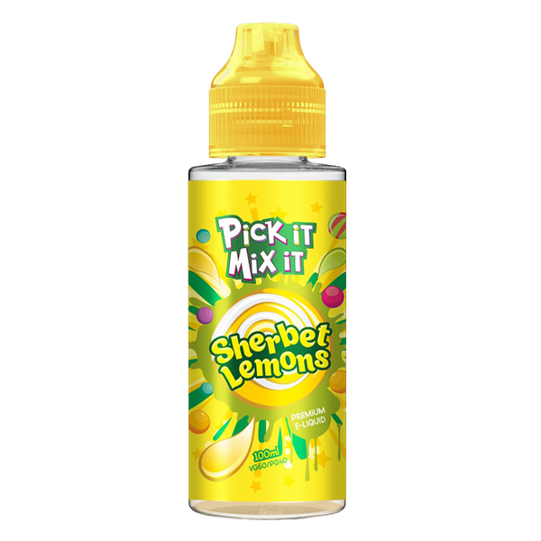 Sherbet Lemons  by Pick It Mix It  Shortfill E-Liquid 100ml