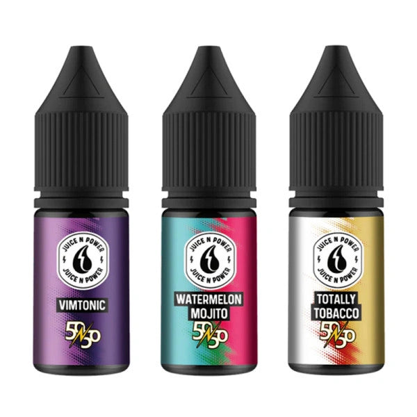 Juice N Power Nic Salts 10ml E-Liquids | Pack Of 10