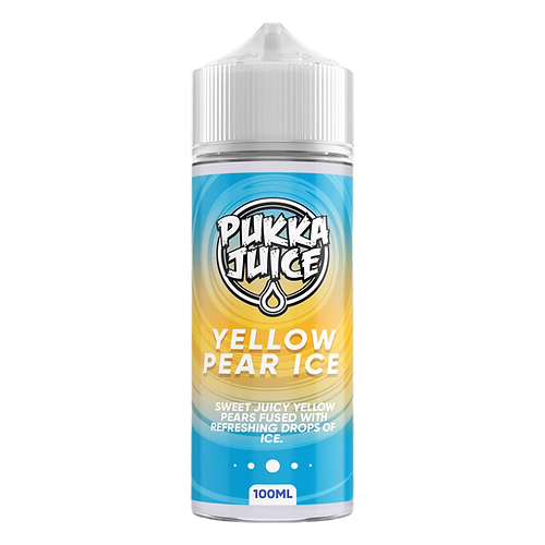 Yellow Pear Ice Pukka Juice Short Fill E-liquid 100ml