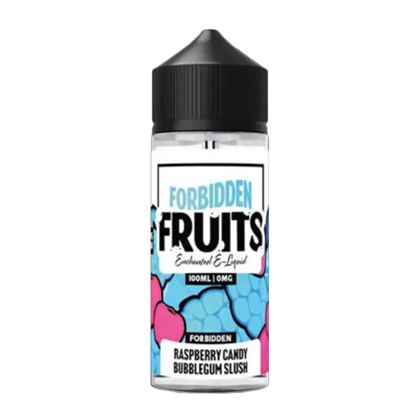 Raspberry Candy Bubblegum Slush By Forbidden Fruits Shortfill E Liquid 100ml