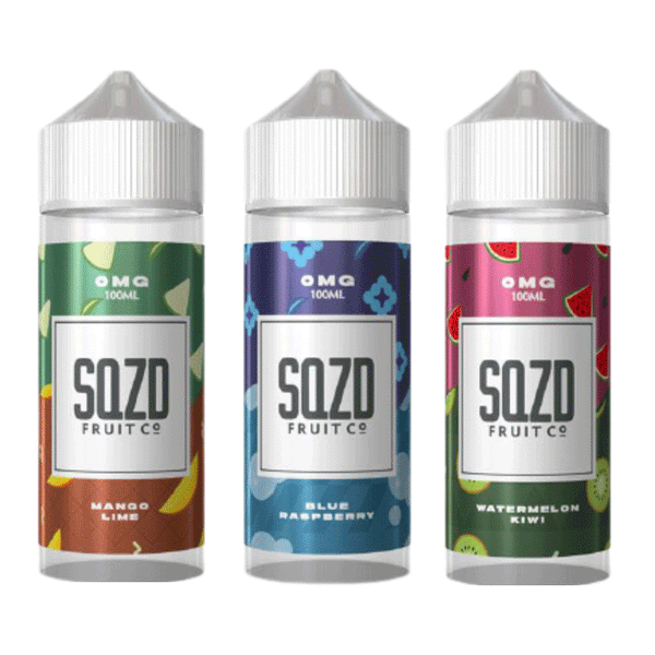 SQZD Fruit Co Short Fill E- Liquid | 100ml