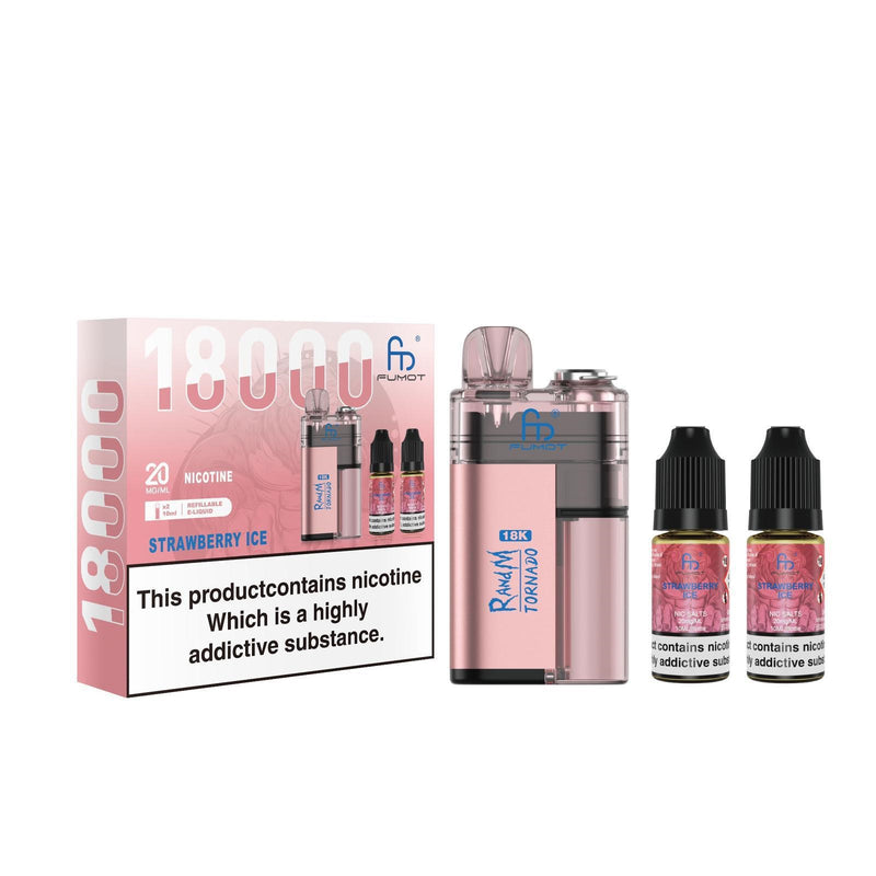 Fumot RandM Tornado 18000 Disposable Vape - Box of 10