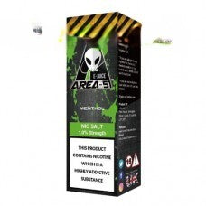 Area 51 Nic Salts 10ml E-Liquids | Pack Of 10