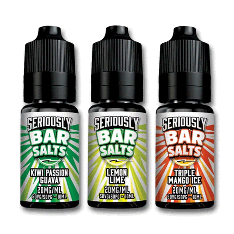 Doozy Seriously Bar Salt Nic Salt 10ml E liquid |Pack of 10